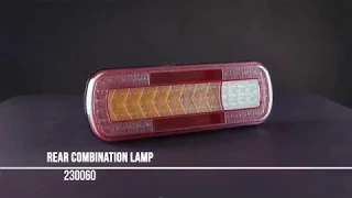 LED Trailer Lamp with Dynamic Indicator TruckElectrics.Com