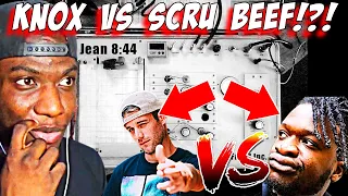 KNOX VS SCRU BEEF!?! Knox Hill | Kendrick Lamar "Not Like Us" Remix (Scru Face Jean Diss) [REACTION]