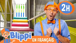 Blippi au parc de jeux couvert - Vis, Aime, Joue! | | Blippi en français | Vidéos éducatives