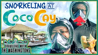 Snorkeling At CoCoCay | Royal Caribbean's Private Island | No Sharks Please!