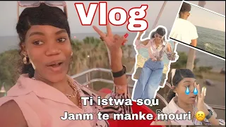 VLOG , Ann soti Al pase yon jounen ap enjoy avem | ti Chita pale sou depresyon