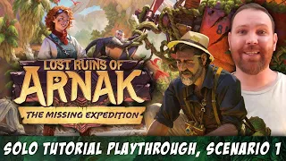 Into the Jungle! — Lost Ruins of Arnak: The Missing Expedition Solo Playthrough