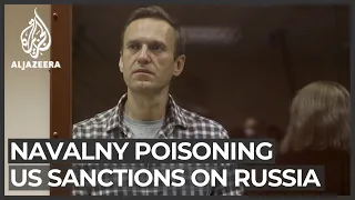 US imposes sanctions on Russia over Navalny poisoning