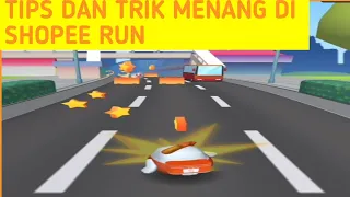 Tips dan trik menang di shopee run - shopee run