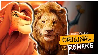 EL REY LEON - Original VS Remake | #TeLoResumo|