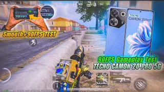 Smooth+90FPS Bgmi Graphic Test | Tecno Camon 20 Pro 5g Smooth+90FPS Bgmi & Pubg Mobile Fps Test