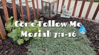 CFM The Book of Mormon: Mosiah 7:1-16 & General Conference Goals