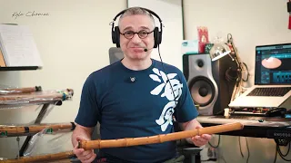 Chōmei Ji-Nashi Shakuhachi, Instrument No. 42 (2.27) Bb pitch (Now available)