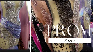 PROM PART 1 2024 VLOG!! | TRYING ON ATL PROM DRESSES