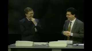 Windows 98 presentation fail - Bill Gates and Chris Capossela