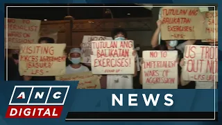 Protests mar start of PH-U.S. Balikatan exercises | ANC