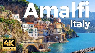 Amalfi, Italy Walking Tour (4k Ultra HD 60fps) - With Captions
