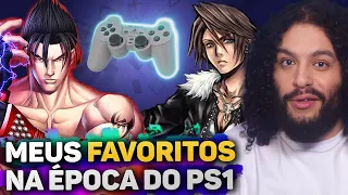 TOP 8 jogos favoritos no meu tempo de PlayStation 1