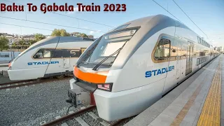 Train Baku to Gabala July 2023 #train #trending