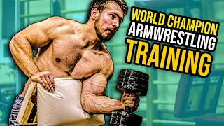 Arm Wrestling Training to Workout Like World Champion