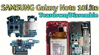 Samsung Galaxy Note 10 Lite Disassembly Teardown Repair -2020