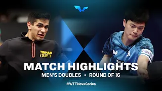 Highlights | Martin A./Florent L. vs Cho S./An J. | MD R16 | WTT Contender NG 2022