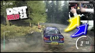 Subaru Impreza GC8 WRC Scotland Rain and Dry / Logitech G29 DiRT Rally 2.0