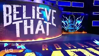 ROMAN REIGNS ATTACKS BROCK LESNER. WWE RAW, APRIL 2,4,2018