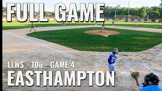 Full Game - 2022 10u Little League World Series Baseball - Pool Game 4 vs Easthampton