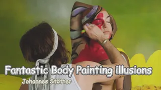 Fantastic Body Painting illusions (Johannes Stötter)