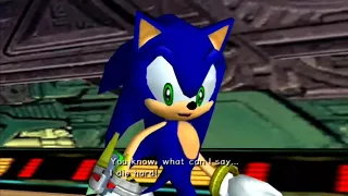 Sonic Adventure 2 Battle - Sonic vs Shadow (Cutscene - Audio Fixed)