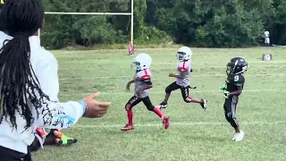 JAICEON HARRIS | SPRING FOOTBALL WK 5 | WOJ 6U HIGHLIGHTS