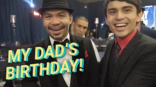 SURPRISING MY DAD ON HIS BIRTHDAY! (Manny Pacquiao's 41st Birthday) | Jimuel Pacquiao