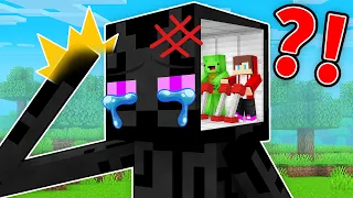 How Mikey & JJ Control Enderman Mind in Minecraft - Maizen