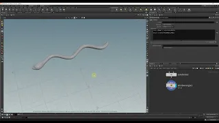 Houdini  Simulating snake