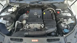 Mercedes C200 W204 M271.950 Engine idle running