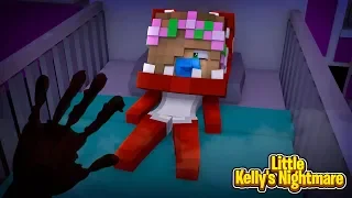 TRAPPED IN BABY KELLY'S NIGHTMARE! w/Little Carly and Little Kelly (Minecraft Roleplay).