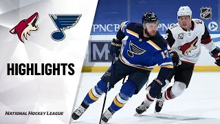 Coyotes @ Blues 2/8/21 | NHL Highlights