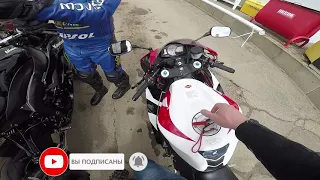 Бензин халява на праздник, спустя два года выехал Kawasaki zx6r.