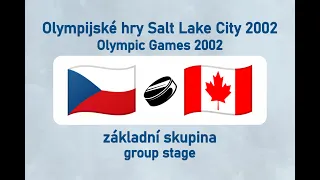 OH Salt Lake City 2002, lední hokej, CZE-CAN (základní skupina)