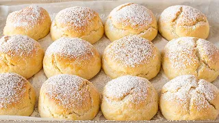 Simple and QUICK⏰! Cream Cheese BUNS for breakfast. No Yeast dough in 5 minutes