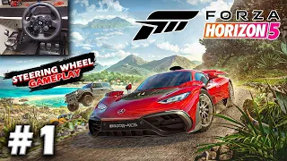 Forza Horizon 5: Steering Wheel Gameplay Debut by The Dawn Gaming