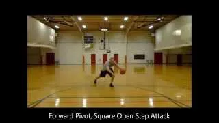 Basketball Lunge Matrix Part 2 - Open Step & Forward Pivots