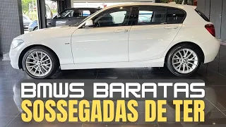 4 BMWS BARATAS PARA TER SEM MEDO