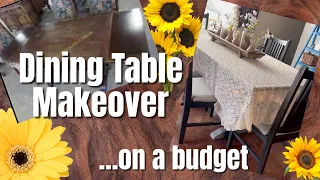 Dining Table Makeover!