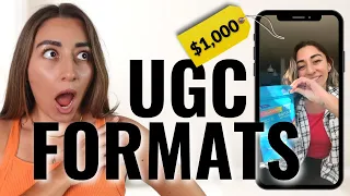 6 UGC FORMATS every brand needs (and creators should offer)