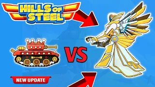 Common tank vs Mythic tank Battle walking through Gameplay-Hills Of Steel