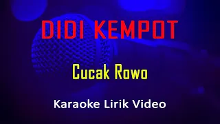 Cucak Rowo Didi Kempot (Karaoke Dangdut Instrumental Lirik) no vocal - minus one