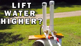 Will Parallel Ram Pumps lift water higher? Lets Find out