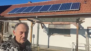 1 solarni fotonaponski paneli direktno povezani