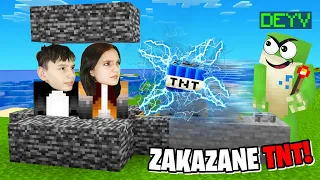 TROLLUJE MŁODSZE RODZEŃSTWO NOWYMI TNT w Minecraft!