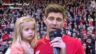 Steven Gerrard says goodbye to Anfield [LFCM 15]