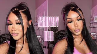 Viral 3D Part HalfUpHalf Down 90s Hairstyle Tutorial ft Ashimary Hair