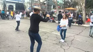 La Catita bailando cueca Huasa cuecas mil 2016