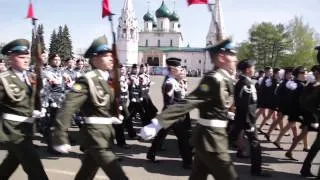 9 мая прошел парад на советской площади